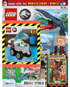 LEGO Jurassic World 41/2024 "Extra: Mobiles Labor + Dino-Ei"