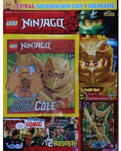LEGO Ninjago (MoS) 100/2023 "Extra: Golddrachen Cole"