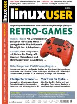 LinuxUser Magazin 11/2024 "Retro-Games"