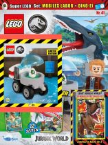 LEGO Jurassic World 41/2024 "Extra: Mobiles Labor + Dino-Ei"