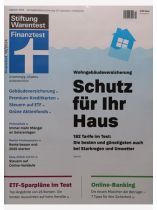 Finanztest 10/2024 "SCHUTZ FÜR IHR HAUS - ETF-Sparpläne im Test - Online-Banking - Photovoltaik Mängel"