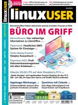 LinuxUser DVD 10/2024 "Büro im Griff / DVD: Linux Mint 22 Cinnamon, Vanilla OS 2​​​​​​​, RebeccaBlackOS 2024-08-12​​​​​​​"