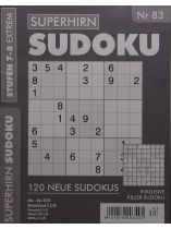 SUPERHIRN SUDOKU 83/2024