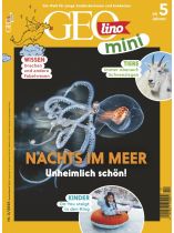 GEOlino mini 2/2025 "Nachts im Meer: Unheimlich schön!"