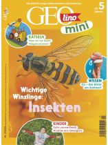 GEOlino mini 7/2024 "Wichtige Winzlinge: Insekten"