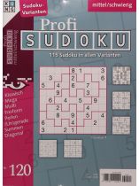 PROFI SUDOKU 120/2024