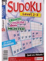 Denksport Sudoku Level  2 42/2024