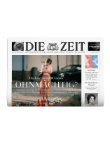 DIE ZEIT 37/2024 "Ohnmächtig? Das Land nach dem Attentat/Nur nicht erstarren/ Der Versprecher"