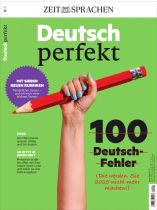 Deutsch perfekt 1/2025 "100 Deutsch-Fehler (Die werden Sie 2025 nicht mehr machen)"