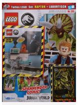 LEGO Jurassic World 39/2024 "Extra: Raptor + Labortisch"