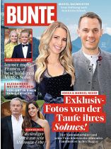 Bunte 35/2024 "Exklusiv-Fotosvon der Taufe ihres Sohnes!"