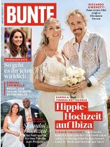 Bunte 37/2024 "Hippie-Hochzeit auf Ibiza"