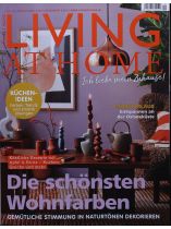 LIVING AT HOME 10/2024 "Die schönsten Wohnfarben"