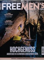 Free Men's World 4/2024 "Hochgenuss, Abenteuer in Schwindelerregender Höhe"