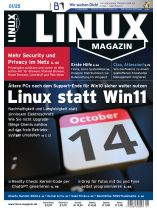 Linux-Magazin 1/2025 "Windows 10 ablösen"