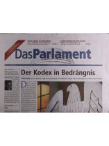 Das Parlament 37/2024 "Der Kodex in Bedrängnis"