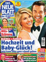 Das Neue Blatt 41/2024 "Hochzeit und Baby-Glück!"