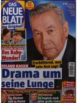 Das Neue Blatt 42/2024 "Drama um seine Lunge"