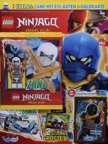 LEGO Ninjago (MoS) 119/2024 "2 Extras: Zane mit Eis-Äxten * Goldkarte"