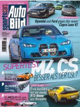 AUTO BILD SPORTSCARS 11/2024 "Supertest: BMW M4 CS - Besser als der CSL?"