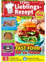 Mein Lieblingsrezept 10/2024 "Fast Food für zu Hause"