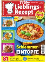 Mein Lieblingsrezept 11/2024 "Die besten Schlemmer-Eintöpfe"