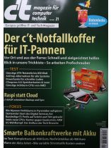 CT MAGAZIN 21/2024 "Der c't-Notallkoffer für IT-Pannen"