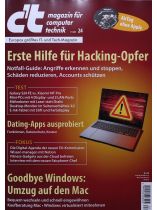 CT MAGAZIN 24/2024 "Erste Hilfe für Hacking-Opfer"