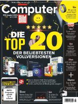 COMPUTER BILD + DVD 5/2025 "Die Top 20 der beliebtesten Vollversionen"