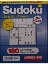 SUDOKU FÜR JEDEN MONAT 212/2024