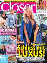 Closer 41/2024 "Schluss mit Luxus!"