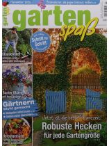 Gartenspaß 11/2024 "Robuste Hecken für jede Gartengröße"