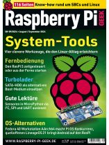 Raspberry Pi Geek 9/2024 "System-Tools"