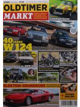 OLDTIMER MARKT 9/2024 "40 Jahre W124"