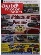 Auto Motor Sport 21/2024 "Wohin steuert Premium?"