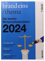 brand eins / thema 29/2024 "Die besten Wirtschaftskanzleien 2024"
