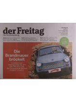 Der Freitag 34/2024 "Die Brandmauer bröckelt"