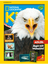 National Geographic Kids 52/2024 "Adler, Extra: Fernrohr"