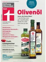 test 2/2025 "OLIVENÖL, Akkusauger, Gefriergeräte"