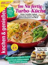 Kochen und Geniessen 1/2025 "Im Nu fertig: Turbo-Küche"